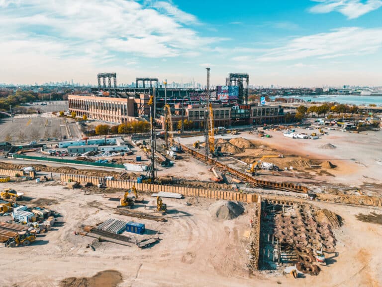 ECD NY performing deep foundation elements in Willets Point